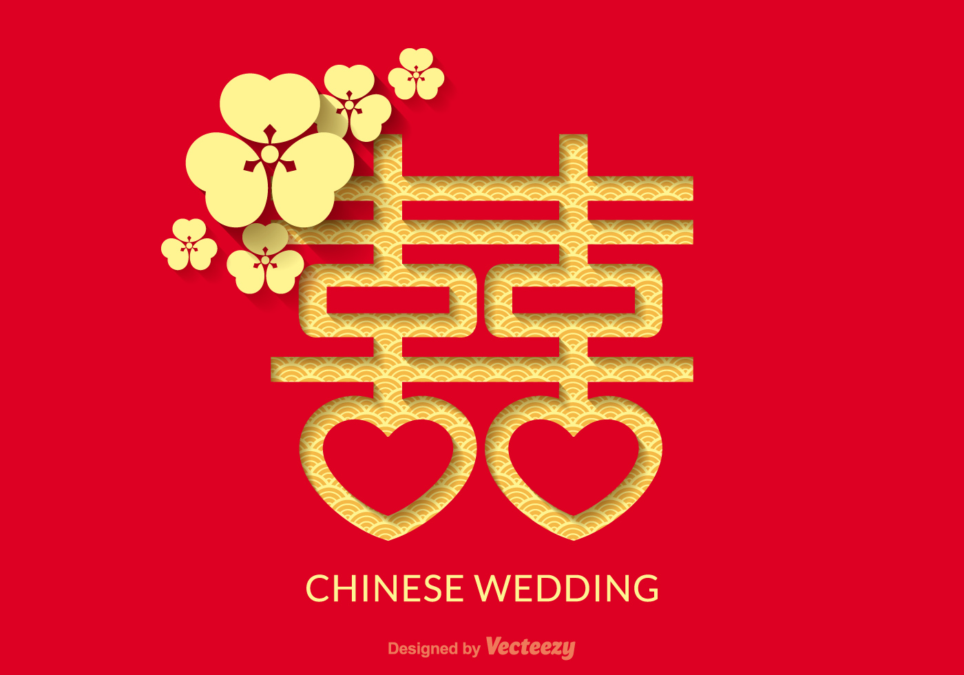 1400x980 Chinese Wedding Free Vector Art