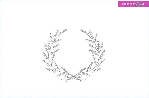580x383 Elegant Floral Monogram Design Template For One Or Two Letters
