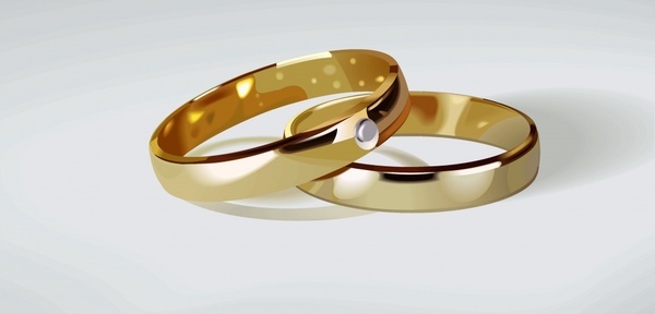 600x288 Free Wedding Ring Vector Free Vector Download (2,217 Free Vector