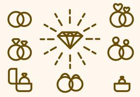 286x200 Wedding Rings Free Vector Art