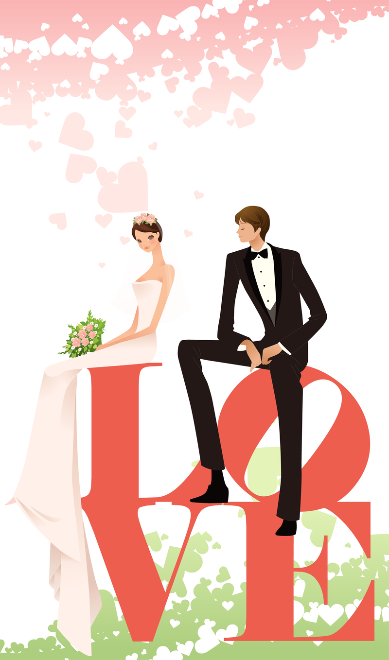 800x1358 Wedding Vector Graphic 24