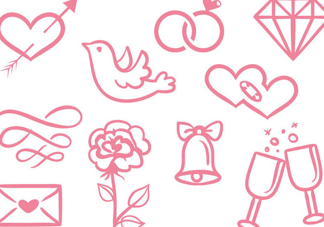 632x443 Free Wedding Vectors Free Vector Download 371071 Cannypic