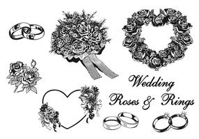 286x200 Wedding Elements Free Vector Art