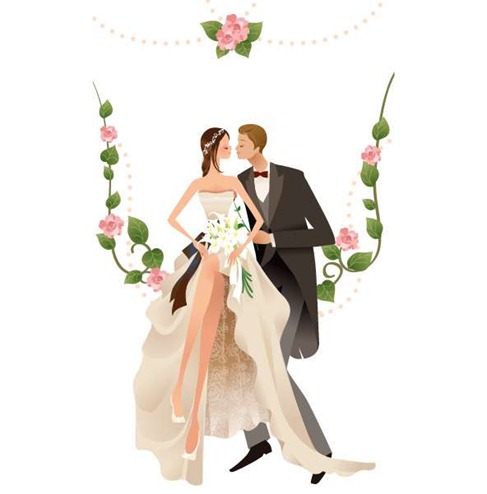487x494 Wedding Vector Graphic 2 Free Vector Graphics All Free Web
