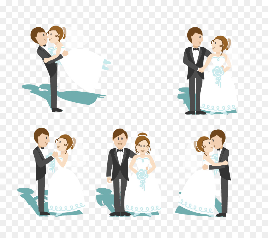 900x800 Cartoon Marriage Wedding