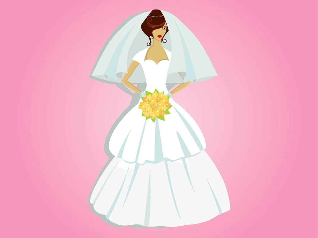 1024x767 Beautiful Bride Vector Art Amp Graphics