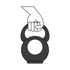 300x300 Hand Weight Royalty Free Vectors
