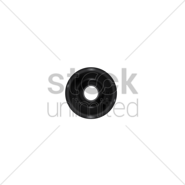 600x600 Weight Plate Vector Image