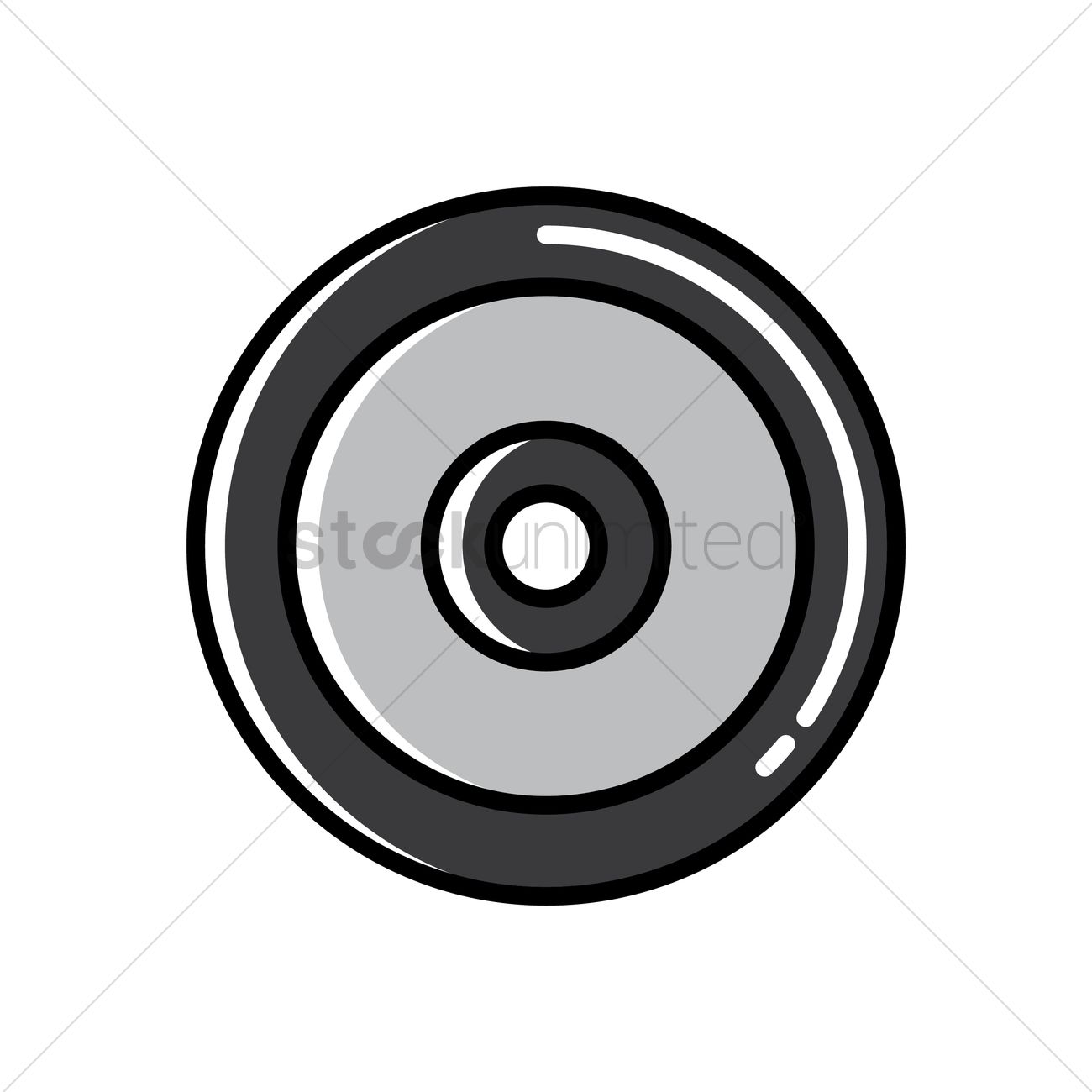 1300x1300 Barbell Weight Vector Image