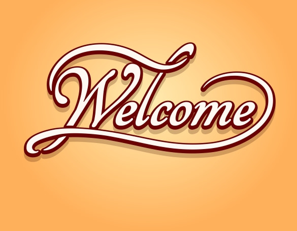 585x454 Welcome Banner Template Free Psd, Ai, Vector Eps