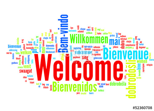 Welcome In Different Languages Vector at GetDrawings | Free download