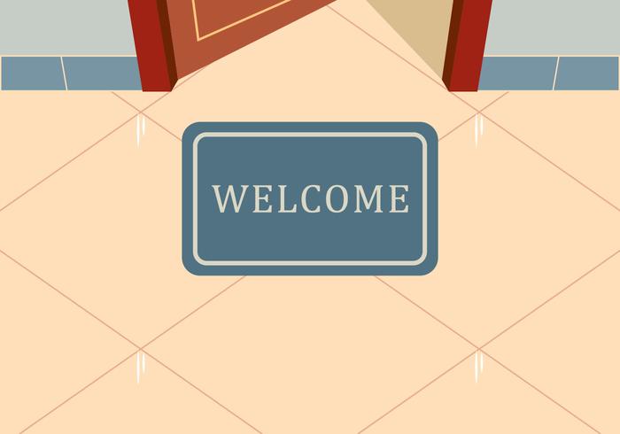 700x490 Welcome Mat Vector