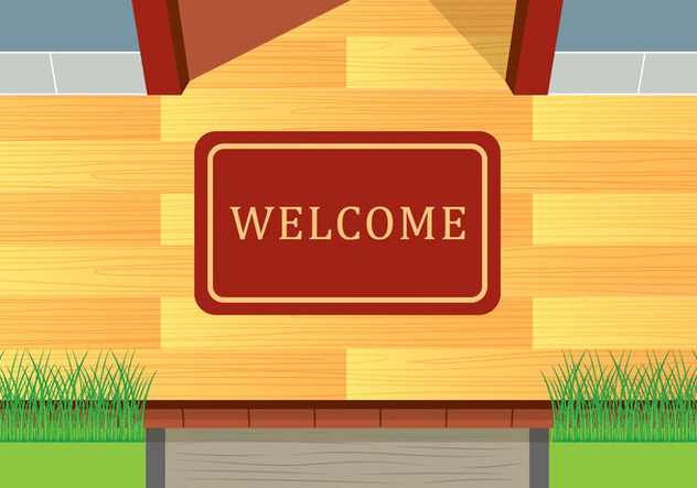 632x443 Welcome Mat Vector Free Vector Download 398531 Cannypic