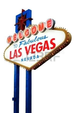 300x450 Sign Vector For Las Vegas Blank Template