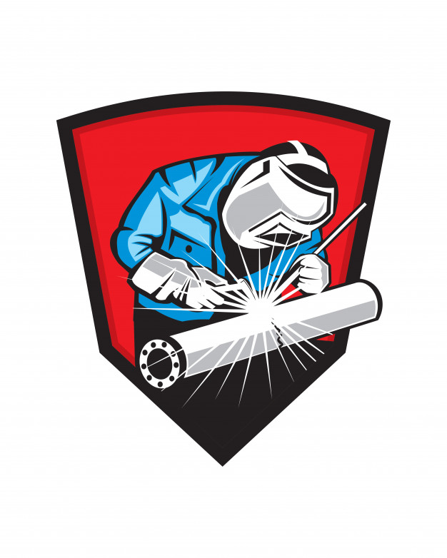 626x782 Pipe Welder Vector Vector Premium Download