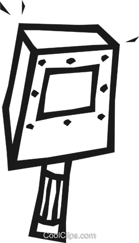 276x480 Welding Mask Royalty Free Vector Clip Art Illustration Vc048863