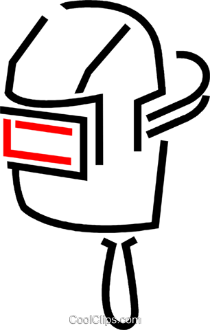 306x480 Welding Mask Royalty Free Vector Clip Art Illustration Vc049174