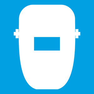 300x300 Welding Mask Royalty Free Vectors