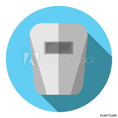 500x500 Vector Image Of A Welding Mask