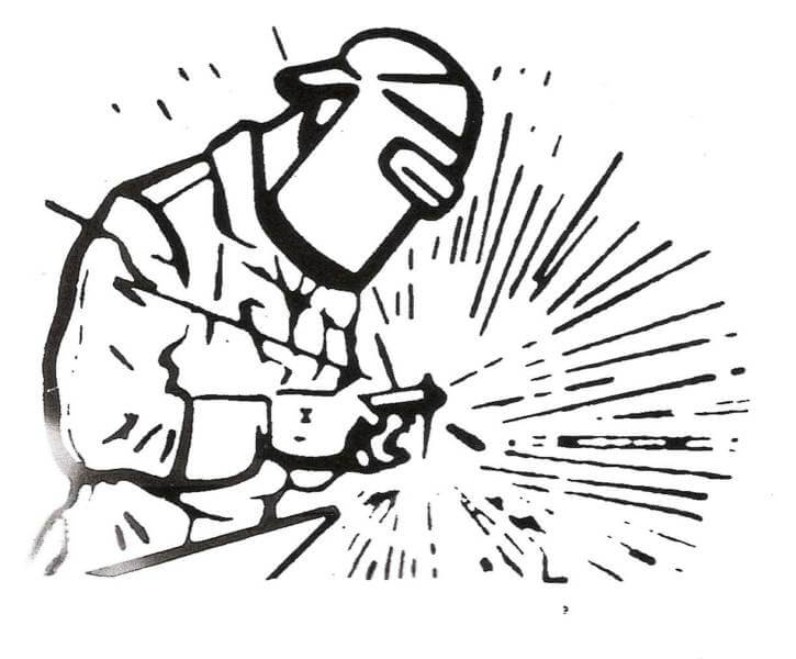 725x600 Welder Clipart Drawing 4051408