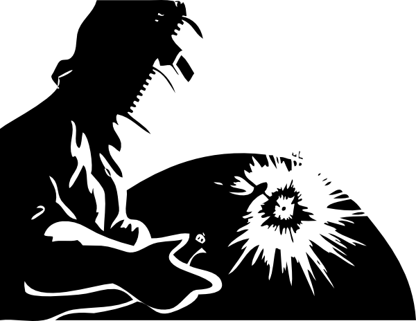 600x464 Welder Clip Art Free Vector 4vector