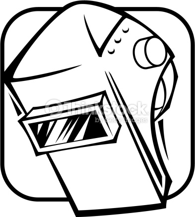 393x437 Welding Mask Clipart