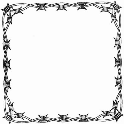 400x400 Western Clipart Picture Frame