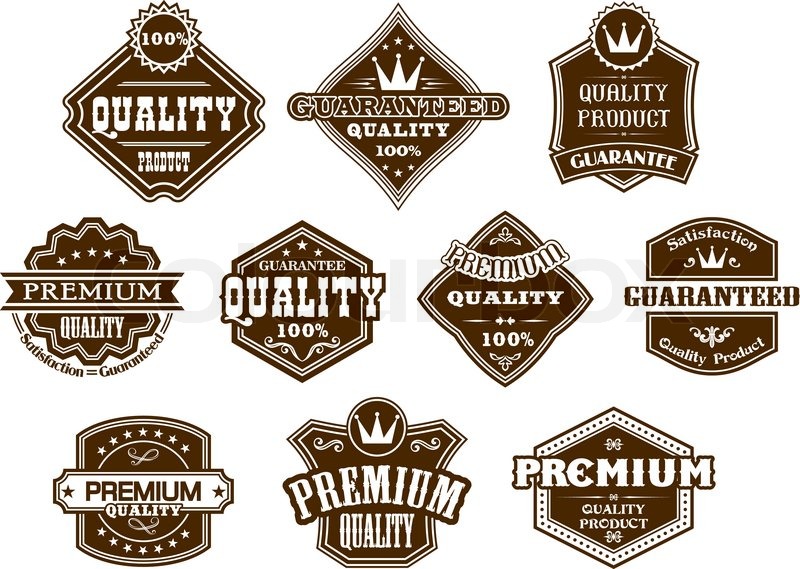 800x569 Labels And Banners In Western Style Stock Vector Colourbox