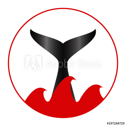 500x500 Whale Tail Vector