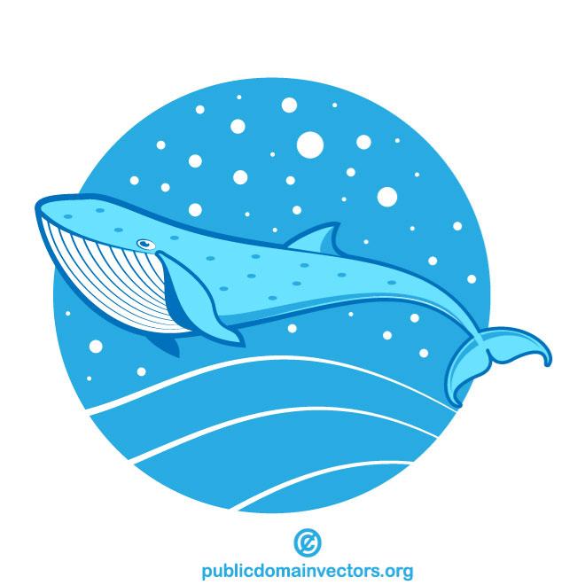 660x660 Big Whale Vector Clip Art