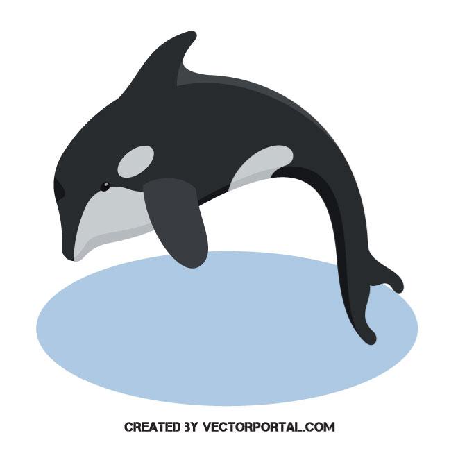 660x660 Whale Vector Clip Art