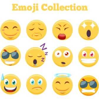 336x336 Free Vector 2018 Cool Whats App Emoji Collection