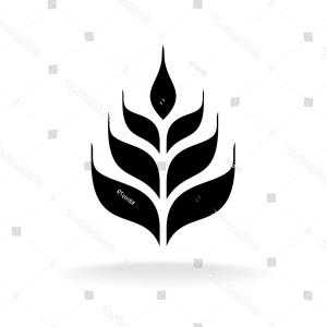 300x300 Wheat Vector Icon Simple Black Logo Arenawp