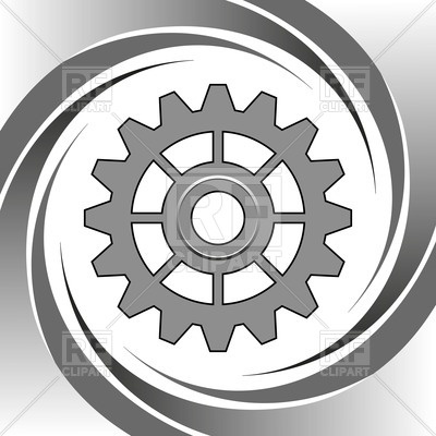 400x400 Machine Gear Wheel Vector Image Vector Artwork Of Objects