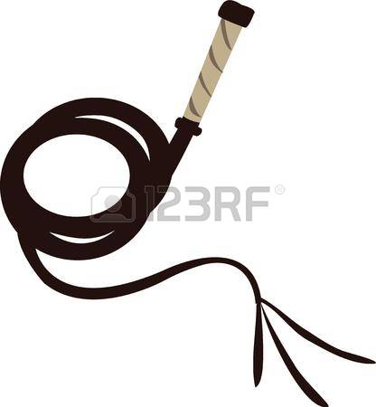 416x450 Whip Vector Clipart