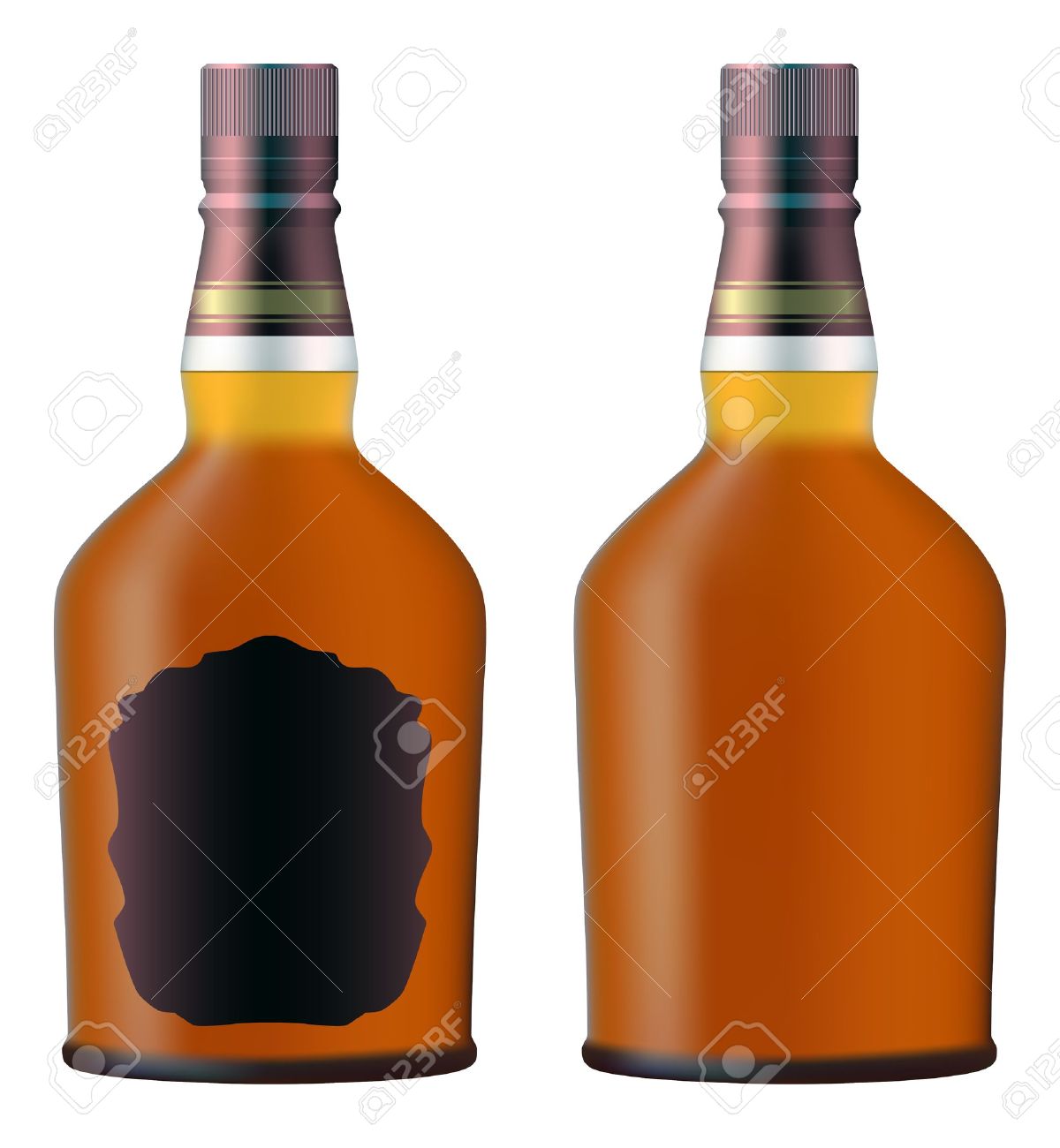 1200x1300 Whiskey Bottle Clipart