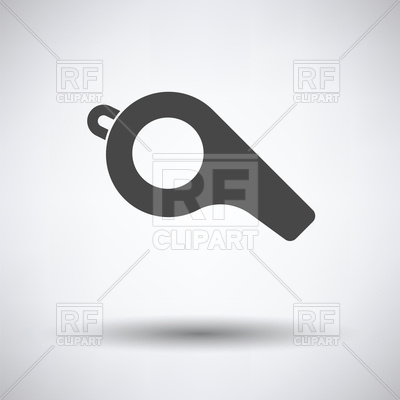 400x400 Silhouette Of Whistle Vector Image Vector Artwork Of Silhouettes