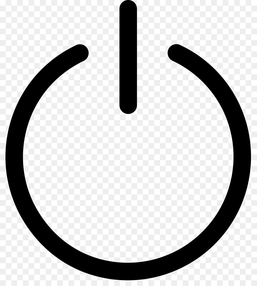 900x1000 Power Symbol Computer Icons Clip Art Vector Graphics