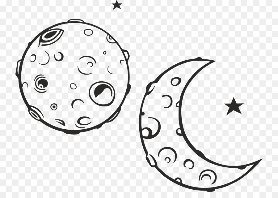 900x640 Vector Graphics Drawing Moon Royalty Free Illustration