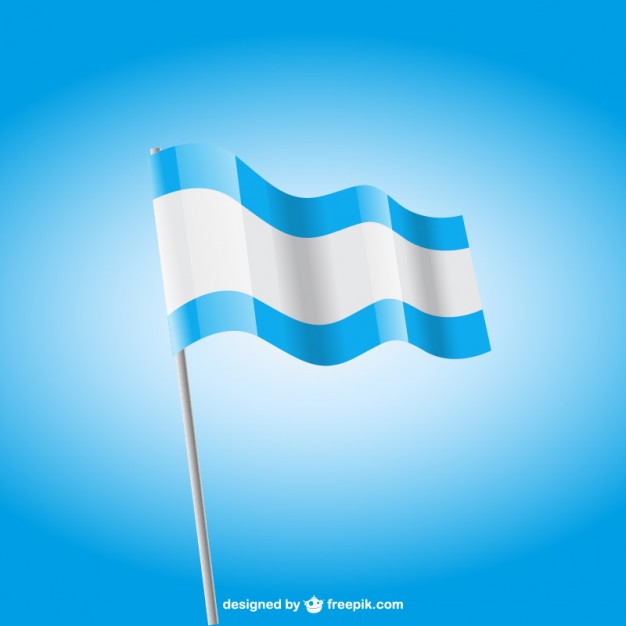 626x626 Blue And White Flag Vector Free Download