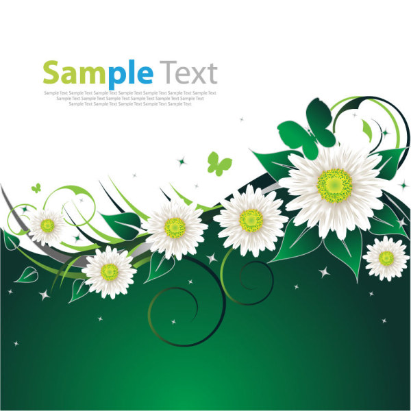 600x600 White Flower Vector Background Eps Format Free Vector Download