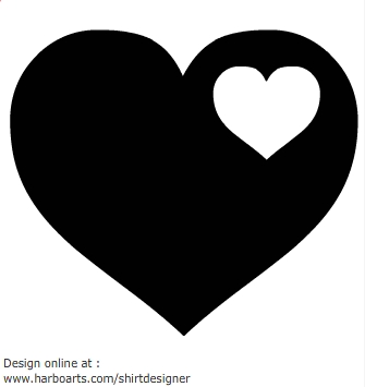 335x355 Collection Of Heart Clipart Black And White Vector High