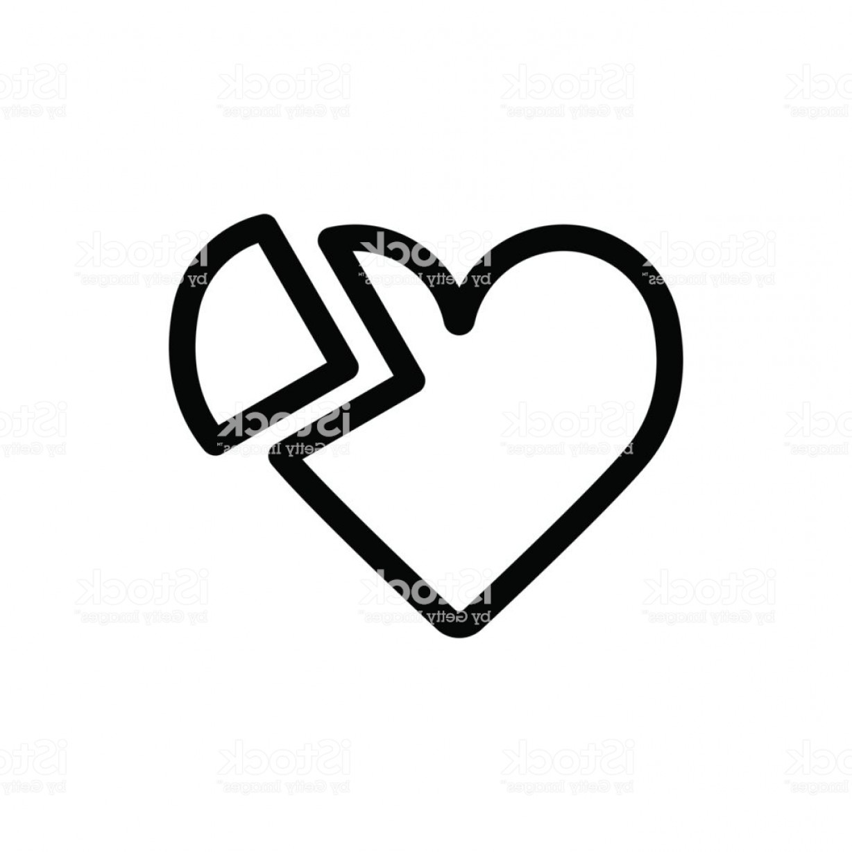 1228x1228 Black And White Heart Vector Graphic Orangiausa