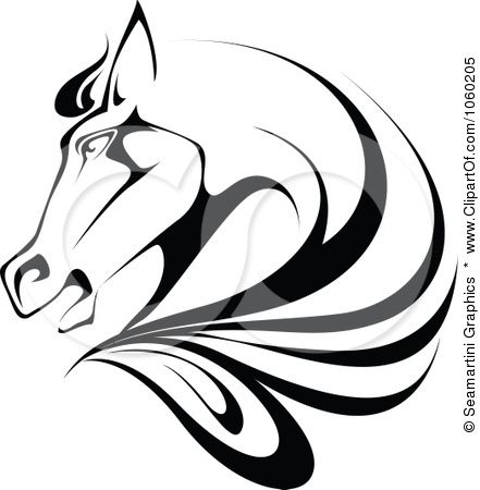 441x450 Royalty Free Vector Clip Art Illustration Of A Black And White