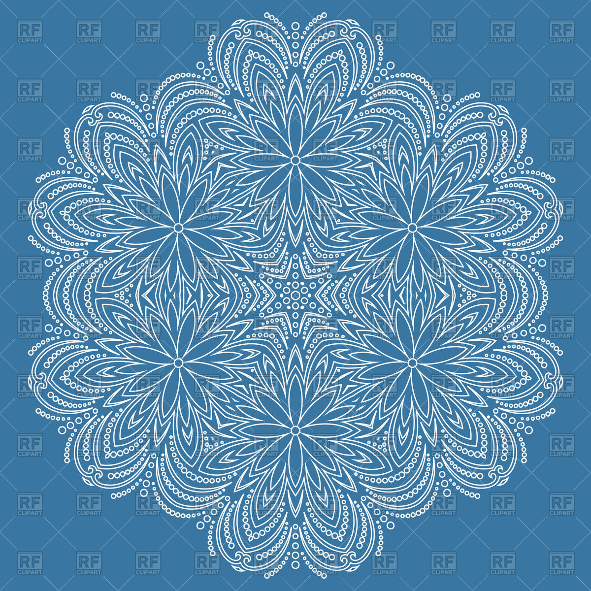 1200x1200 Round White Lace Vector Image Vector Artwork Of Backgrounds