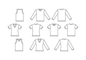 286x200 T Shirt Free Vector Art