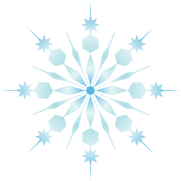 600x600 Download Black And White Snowflake