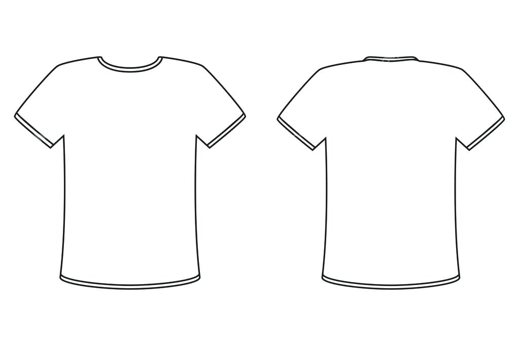 White T Shirt Vector at GetDrawings | Free download