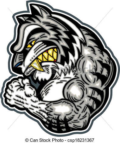 395x470 White Bengal Tiger Mascot.
