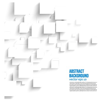 356x346 Abstract White Square Background Vector